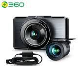360行车记录仪 G580 2K高清拍摄 前后双录 前1440p后1080p 微光夜视 电子狗 高清记录仪+降压线组套产品