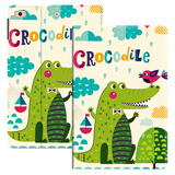 钦灵 新款iPad mini2保护套迷你123苹果mini3外壳mini2/3皮套软壳全包平板电脑壳 大鳄鱼 保护套