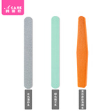 阿嚓热指甲锉/抛光条A1p201-四面抛光块指甲挫海绵美甲双面打磨砂条打磨 灰色薄砂+抛光条+菱形海绵各 1条