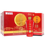 白云边 12年十二年红运陈酿 浓酱兼香白酒 42度 500ml*6瓶