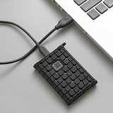 本尚网来 适配T5/T7/T7 shield/T9等 收纳硬盘包 移动固态硬盘包 硅胶套 T7&T7 touch 黑色 硅胶套