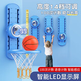 羽豪羽豪摸高训练器智能计数摸高跳助长神器儿童拍拍乐弹跳运动高神器 LED数显屏-宇航员+篮球框+身高贴