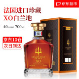 霍梵尊尼龙船荔臣 法国原酒进口 XO洋酒 白兰地 40度烈酒 700ml 珍藏XO（礼盒装） 700mL 1瓶