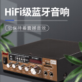 LDZS 220V大功率家用功放机音响KTV车载扩音mp3蓝牙多功能HIFI功放设备 128功放机