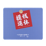 镭拓（Rantopad）H1+ 橡胶布面锁边包边鼠标垫 小号 提钱退休