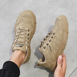 回力休闲鞋软底耐磨男鞋百搭系带旅行运动鞋 WXP(WZ)-0304 卡其 40