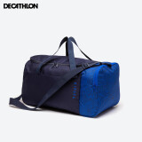 迪卡侬（DECATHLON）城市轻户外足球单肩包隔层健身包运动背包训练包收纳包足球鞋包 35升牛津蓝【可折叠/3隔层】