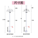 优爱心（YOUAIXIN）适用于呗亲奶瓶配件 奶瓶吸管配件通用 宽口径奶瓶配件 吸嘴、鸭嘴重力球各1套