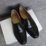 金猴军迷官功勋正装三接头军迷用皮鞋男商务真皮耐磨透气网鞋 黑色（套脚款） 41 （255）