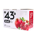 阿娜尔汗新疆特产阿娜尔汗果园浓缩石榴汁原液网红儿童夏季纯果汁饮料原浆 石榴汁200ml*10袋（整件）