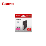 佳能（Canon）PGI-2800XL M 大容量品红色墨盒(适用MB5480/MB5180/iB4180)