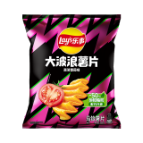 乐事（Lay's）大波浪薯片 番茄味 135克 休闲零食 膨化食品