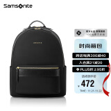 新秀丽（Samsonite）商务通勤双肩包电脑包13英寸女士背包书包轻松背负简约小巧TQ4