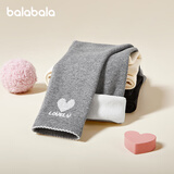 巴拉巴拉童装儿童长裤女童加绒打底裤宝宝冬装灯芯绒绣花裤子