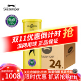 史莱辛格（Slazenger） 网球温网用球铁罐/胶罐训练比赛施莱辛格豹子球练习球专业网球 铁罐三粒装/1箱 340971