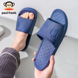 大嘴猴（paul frank）大嘴猴凉拖鞋男夏季家用软底情侣室内浴室洗澡拖鞋女PF799深蓝255
