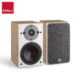 达尼（DALI）HIFI音响套装OBERON3博睿3号高保真2.0声道书架无源音箱家用桌面音响 仅音箱一对 黑色音箱