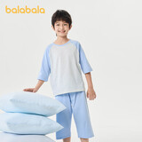 巴拉巴拉儿童睡衣套装春夏薄款空调服男女童家居服小童中大童208224171206