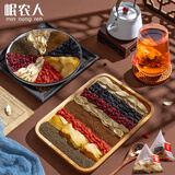 岷农人 沙苑子菟丝子黄芪百合枸杞桑葚五味子百合枸杞茶升级8味组合袋泡茶300克（10g*30包）男性补八宝茶熬夜泡水养生肾茶叶泡酒料