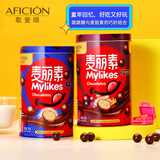 歌斐颂黑巧克力跳跳糖牛奶麦丽素糖果网红零食生日七夕情人节礼物送女友 跳跳糖麦丽素