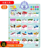 乖宝宝 乖宝宝按图触摸有声挂图儿童拼音早教发声识字宝宝启蒙认知玩具 交通工具