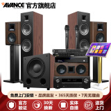 AVANCE丹麦皇冠 V2M 5.1家庭影院音响套装 家庭KTV 杜比全景声电视音响 客厅HIFI音箱 品牌官方店铺 KTV家庭影院套装【天龙550功放】