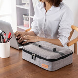 美厨（MAXCOOK） 保温袋饭盒袋 保鲜饭盒包便携式便当手提袋 加厚铝箔保温包 普通饭盒袋