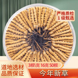 冬虫夏草 藏区雪域虫草3根一克干货冬虫草送礼佳品 50根 礼盒装