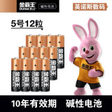 金霸王 （Duracell）碱性电池\/干电池 适用玩具遥控器\/电子秤\/无线鼠标 5号12节