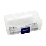 焙小爱一次性裱花袋50/100个大号中小辅食宝宝裱花嘴工具套装挤奶油烘焙 6头裱花嘴套装带袋盒装