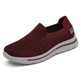 拾映老北京布鞋女中老年妈妈鞋子50-60岁秋季透气防滑软底老人健步鞋 女款红色 37