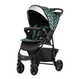 神马婴儿推车简易方便可坐可躺轻便宝宝车可折叠儿童加宽座位伞车SK9 黑色