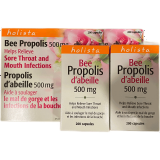 新版加拿大  Bee Propolis天然蜂胶胶囊 500mg200粒 两瓶 超值价
