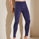 北极绒发热护膝男士保暖裤男加绒加厚东北零下30度内穿防寒打底棉裤