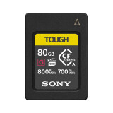 索尼（SONY）80GB CEA-G80T CFexpress Type A存储卡  读速800MB/s 写速700MB/s CFe存储卡 三防卡