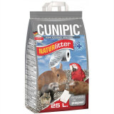 酷力比西班牙进口Cunipic 酷力比吸水纸粒仓鼠垫料龙猫兔兔豚鼠 低尘 Cunipic吸水纸粒25L(约8kg)