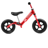 永久（FOREVER）平衡车儿童滑步车无脚踏单车2-3-6岁宝宝滑行车男女小孩两轮车 轻奢发泡轮 12寸 酒红 【80-110CM】