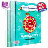 新加坡教辅 幼儿童学前数学启蒙学习3册套装 Mathematics Nursery-K1-K2