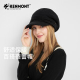 卡蒙（Kenmont）冬季时尚亮片毛呢贝雷帽韩版名媛休闲英伦画家帽八角帽km-2549