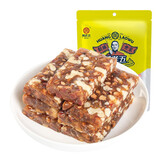 黄老五 核桃软糖原味红枣黑芝麻核桃糕核桃糖四川特产成都小吃零食 红枣味核桃软糖106gx3袋