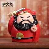 伊文兔（THE RABBIT IVEN）福气小神仙摆件国潮乔迁之喜搬家礼物创意办公室摆件生日伴手礼 福气小神仙-钟馗