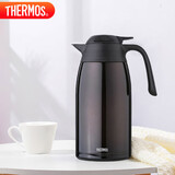 膳魔师（THERMOS）保温壶2000ml男女士商务家用大容量热水壶毕业礼物THX-2000棕色