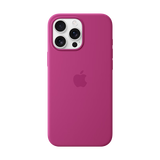 【99成新】Apple/苹果 iPhone 16 Pro 专用 MagSafe 硅胶保护壳 - 紫红色保护套 手机套 手机壳