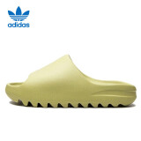 阿迪达斯 Yeezy SLIDE夏季三叶草椰子拖鞋运动拖鞋FZ5904  绿色 38