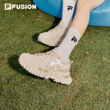 FILA FUSION斐乐女鞋潮牌经典硬糖鞋厚底运动休闲鞋女 夏威夷果黄-MS 经典款 37.5