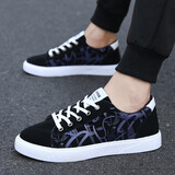 昌祥回力秋冬季新款男鞋子男士休闲鞋学生小白鞋运动鞋板鞋百搭潮流帆布鞋 YJ-K51黑蓝色 42 (260mm)