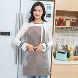 欧丽雅围裙厨房收纳带袋子1 咖啡