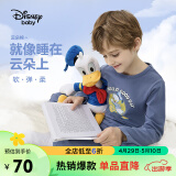 迪士尼（DISNEY）童装儿童男童长袖睡衣秋衣秋裤两件套装23秋DB332AE01蓝160