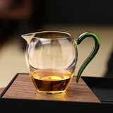 尚言坊公道杯玻璃加厚耐热防烫带手柄分茶器匀茶器茶海公杯