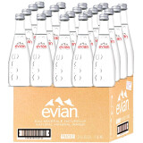 依云（evian）法国进口依云矿泉水整箱依云水瓶装水 新老包装随机 依云330ml*20瓶 玻璃瓶